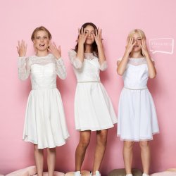 Real Silk Konfirmations Kjole