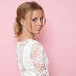 Real Silk Konfirmations Kjole