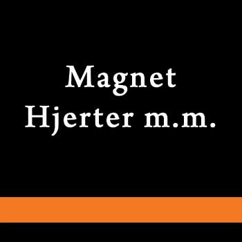 Magnet Hjerter m.m.