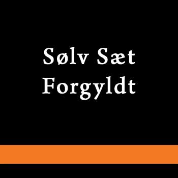 Sølv Sæt Forgyldt