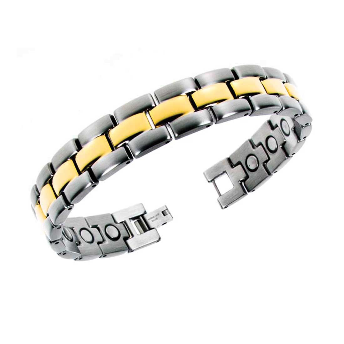 Fordøjelsesorgan regeringstid frimærke Stål Magnet Armbånd - Stål Magnet Armbånd - Aromagaarden