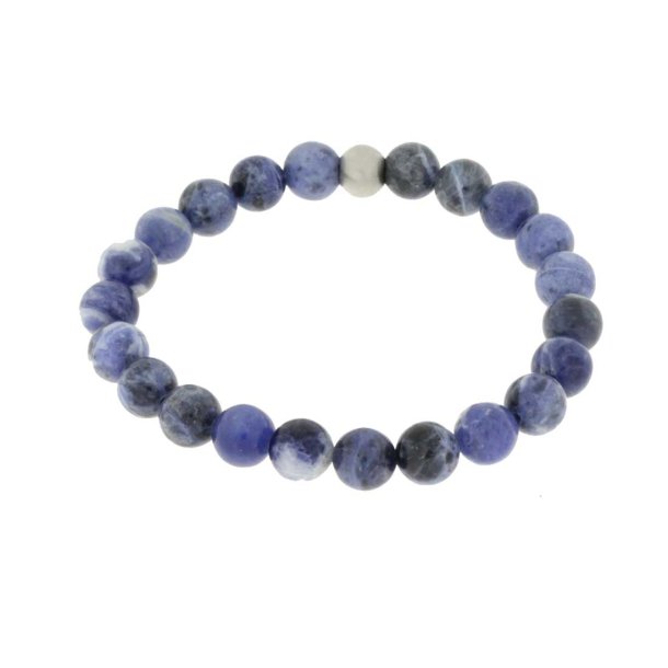 Sten Armbnd med Sodalite