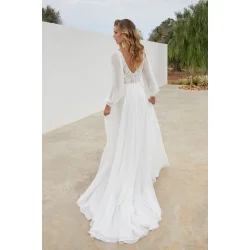 Brudekjole 11342 i A-Line fra Adora