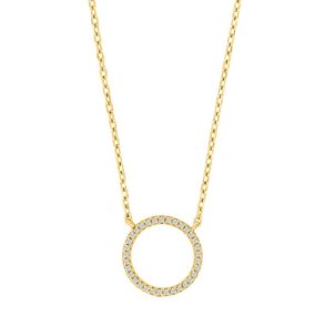 Forg slv cirkel vedhng ANNANOR m/ kde