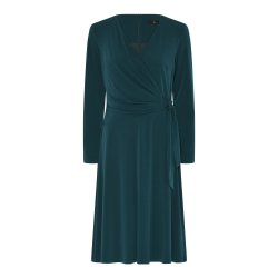 Kjole - Tia - M�rk Gr�n