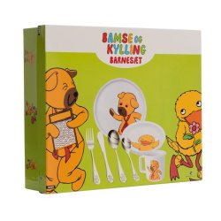 Barnest m. 7 dele m. Bamse &amp; Kylling