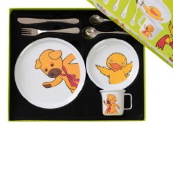 Barnest m. 7 dele m. Bamse &amp; Kylling