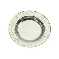 Rustfri stl tallerken m. dbsmotiver