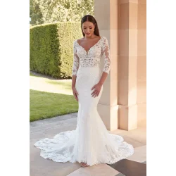 Brudekjole 44337PT i Prinsesse fra Sincerity