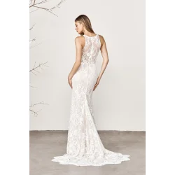 Brudekjole 44401 i Fit &amp; Flare fra Sincerity