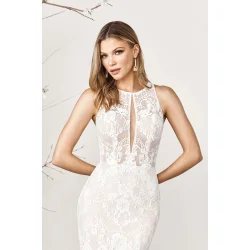 Brudekjole 44401 i Fit &amp; Flare fra Sincerity