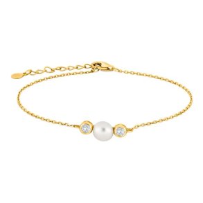 Forgyldt slv armbnd NOMINOR