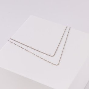 Dobbelt Halskde i Slv