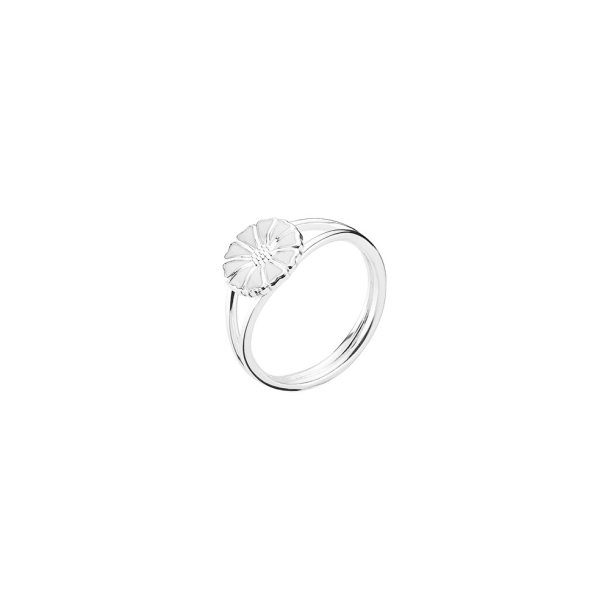 Marguerit Slv ring 9mm