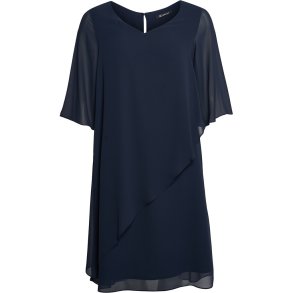 Kort Kjole - Navy Blue - Elinette