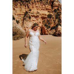 Brudekjole Houston Plus Size fra Bridalstar