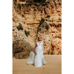 Brudekjole Houston Plus Size fra Bridalstar