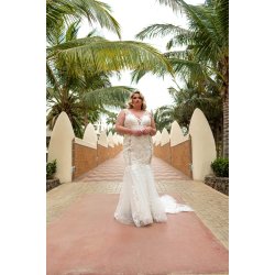 Brudekjole Houston Plus Size fra Bridalstar