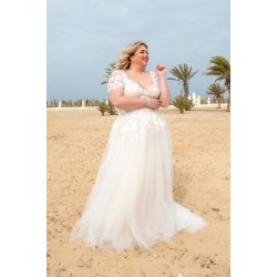 Brudekjole Ivonne Plus Size fra Bridalstar