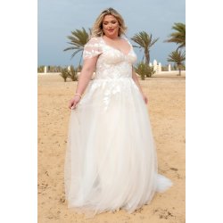 Brudekjole Ivonne Plus Size fra Bridalstar