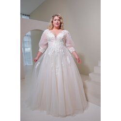 Brudekjole Kelsi Plus Size fra Bridalstar