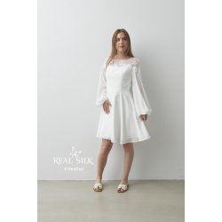 Konfirmations Kjole Real Silk Heather