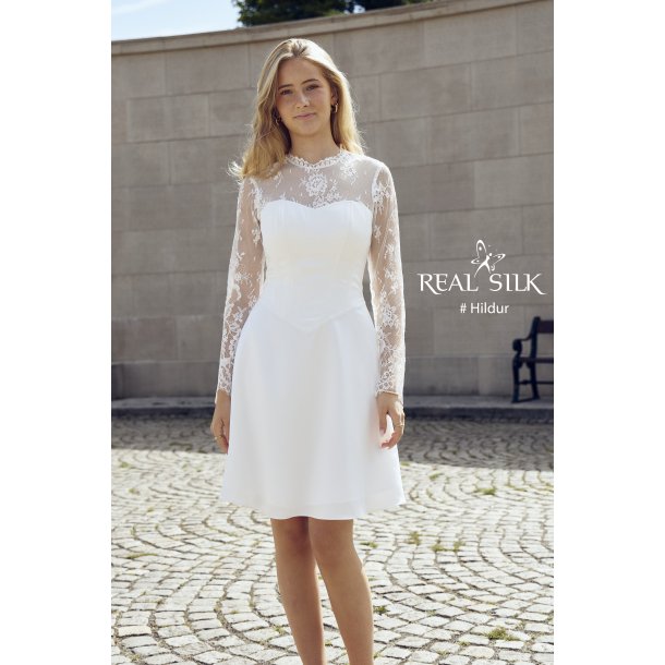Konfirmations Kjole Real Silk Hildur