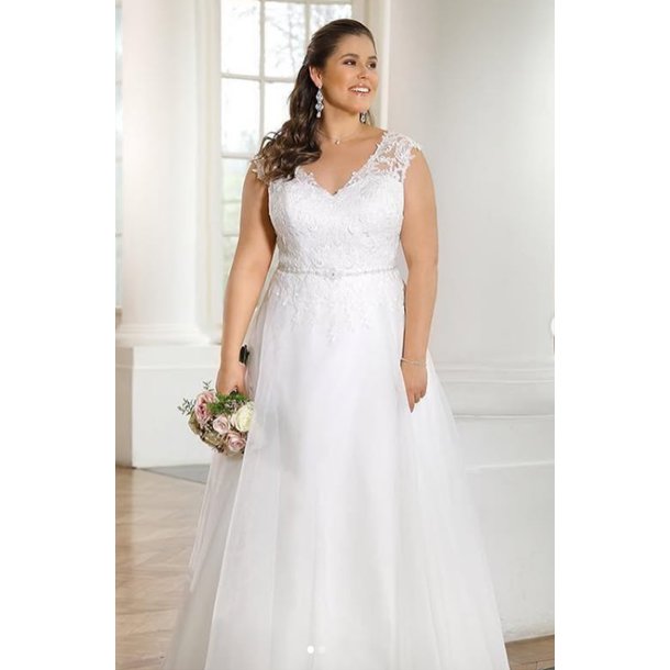 Brudekjole LS720015 i Plus Size fra Ladybird