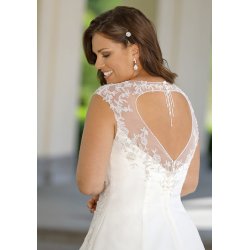 Brudekjole LS718052 i Plus Size fra Ladybird