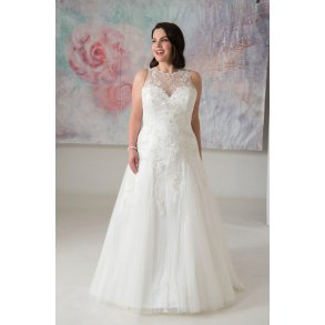 Brudekjole Tiffany i Fit & Flare fra Callista