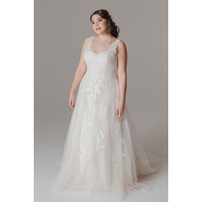 Brudekjole Kikka i A-Line fra V & V