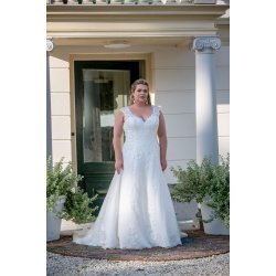Brudekjole Grisella Plus Size Bridalstar