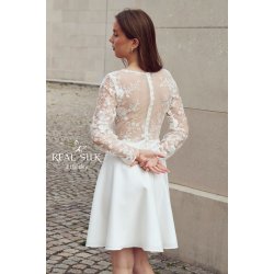 Konfirmations Kjole Real Silk Haisley tyl