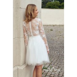 Konfirmations Kjole Real Silk Haisley tyl